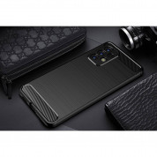Tech-Protect Carbon Flexible TPU Case  - тънък силиконов (TPU) калъф за Samsung Galaxy A53 5G (черен) 8