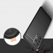 Tech-Protect Carbon Flexible TPU Case  - тънък силиконов (TPU) калъф за Samsung Galaxy A53 5G (черен) 5