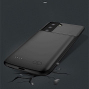 Tech-Protect Power Battery Case 4800mAh - кейс с вградена батерия за Samsung Galaxy S21 (черен) 4