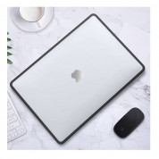 Tech-Protect Hardshell Hybrid Case - удароустойчив хибриден кейс за MacBook Pro 14 M1 (2021) (черен-прозрачен) (bulk) 3