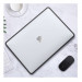 Tech-Protect Hardshell Hybrid Case - удароустойчив хибриден кейс за MacBook Pro 14 M1 (2021), MacBook Pro 14 M2 (2023) (черен-прозрачен) (bulk) 4