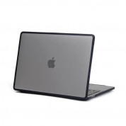 Tech-Protect Hardshell Hybrid Case - удароустойчив хибриден кейс за MacBook Pro 14 M1 (2021) (черен-прозрачен) (bulk)