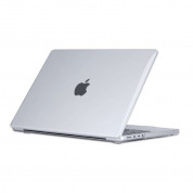 Tech-Protect SmartShell Clear Case - предпазен кейс за MacBook Pro 16 M1 (2021), MacBook Pro 16 M2 (2023) (прозрачен)