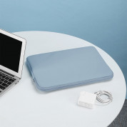 Tech-Protect Pureskin Laptop Sleeve - неопренов калъф за MacBook Air 13, MacBook Pro 13, MacBook Pro 14 и лаптопи до 14 инча (черен) 4
