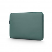 Tech-Protect Pureskin Laptop Sleeve - неопренов калъф за MacBook Air 13, MacBook Pro 13, MacBook Pro 14 и лаптопи до 14 инча (зелен) 1