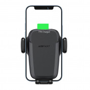 Acefast D1 Automatic Clamping Wireless Charging Car Holder 15W (black) 5