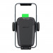 Acefast D1 Automatic Clamping Wireless Charging Car Holder 15W - поставка за таблото или радиатора на кола с безжично зареждане за мобилни устройства (черен) 6