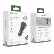 Acefast B6 Dual Car Charger 63W (black) 4