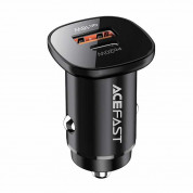 Acefast B1 Dual Car Charger 38W (black) 1