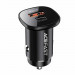 Acefast B1 Dual Car Charger 38W - зарядно за кола с USB-A и USB-C изходи с технология за бързо зареждане (черен) 2