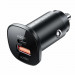 Acefast B1 Dual Car Charger 38W - зарядно за кола с USB-A и USB-C изходи с технология за бързо зареждане (черен) 1