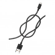 Local Electronics Le Cord USB Lightning MFi Cable - здрав кабел с въжена оплекта за Apple устройства с Lightning порт (200 см) (черен)