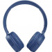 JBL T510 BT - безжични Bluetooth слушалки с микрофон за мобилни устройства (син)  2