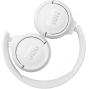 JBL T510 BT - безжични Bluetooth слушалки с микрофон за мобилни устройства (бял)  2