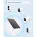 Anker EufyCam Solar Panel Charger - соларен панел за захранване на EufyCam безжична домашна видеокамера (бял) 3