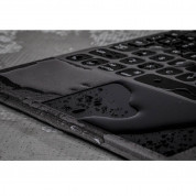 Urban Armor Gear Rugged Bluetooth Keyboard Case - удароустойчив кейс, с отделяща клавиатура и поставка за iPad 9 (2021), iPad 8 (2020), iPad 7 (2019) (черен) 12