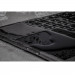 Urban Armor Gear Rugged Bluetooth Keyboard Case - удароустойчив кейс, с отделяща клавиатура и поставка за iPad 9 (2021), iPad 8 (2020), iPad 7 (2019) (черен) 13