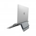 Adam Elements Casa USB-C 5-in-1 Laptop Stand Hub - сгъваема алуминиева поставка с вграден USB-C хъб за MacBook и лаптопи с USB-C порт (тъмносив) 4