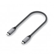 Satechi USB4 USB-C to USB-C Cable, 8K, 100W, 40Gbps (25 cm) (black) 1