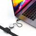 Satechi USB-C Magnetic Charging Cable for Apple Watch - USB-C кабел за зареждане на Apple Watch (18 см) (тъмносив) 4