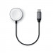 Satechi USB-C Magnetic Charging Cable for Apple Watch - USB-C кабел за зареждане на Apple Watch (18 см) (тъмносив) 2