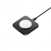 Nomad Base One MagSafe Qi Charger 15W - поставка (пад) за безжично зареждане за iPhone с Magsafe (черен) 6