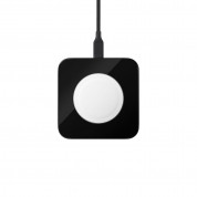 Nomad Base One MagSafe Qi Charger 15W - поставка (пад) за безжично зареждане за iPhone с Magsafe (черен)