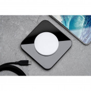 Nomad Base One MagSafe Qi Charger 15W - поставка (пад) за безжично зареждане за iPhone с Magsafe (черен) 13