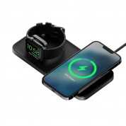 Nomad Base One Max MagSafe Qi Charger 15W - поставка (пад) за безжично зареждане за iPhone с Magsafe и Apple Watch (черен) 7