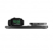 Nomad Base One Max MagSafe Qi Charger 15W - поставка (пад) за безжично зареждане за iPhone с Magsafe и Apple Watch (черен) 10