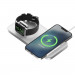 Nomad Base One Max MagSafe Qi Charger 15W - поставка (пад) за безжично зареждане за iPhone с Magsafe и Apple Watch (сребрист) 8