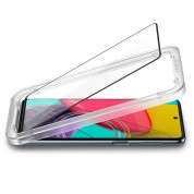 Spigen Glass.Tr Align Master Full Cover Tempered Glass - калено стъклено защитно покритие за целия дисплей на Samsung Galaxy M53 5G (черен-прозрачен) 3