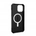 Urban Armor Gear Pathfinder MagSafe Case - удароустойчив хибриден кейс с вграден магнитен конектор (MagSafe) за iPhone 13 Pro Max (черен) 8