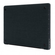 Incase Textured Hardshell - предпазен поликарбонатов кейс с текстилно покритие за MacBook Pro 13 (2016-2020), MacBook Pro 13 M1 (2020) (тъмносин) 4