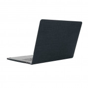Incase Textured Hardshell - предпазен поликарбонатов кейс с текстилно покритие за MacBook Pro 13 (2016-2020), MacBook Pro 13 M1 (2020), MacBook Pro 13 M2 (2022) (тъмносин)