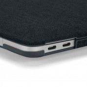 Incase Textured Hardshell - предпазен поликарбонатов кейс с текстилно покритие за MacBook Pro 13 (2016-2020), MacBook Pro 13 M1 (2020), MacBook Pro 13 M2 (2022) (тъмносин) 6