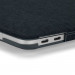 Incase Textured Hardshell - предпазен поликарбонатов кейс с текстилно покритие за MacBook Pro 13 (2016-2019) (тъмносин) 7