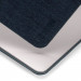 Incase Textured Hardshell - предпазен поликарбонатов кейс с текстилно покритие за MacBook Pro 13 (2016-2019) (тъмносин) 8