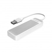 Orico USB-A 2.0 Hub 4 Port FL02 - 4ри портов USB 2.0 хъб (бял) 