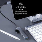 Orico USB-C 4-port Hub (AH-13-GY-BP) - 4-портов USB-C хъб за компютри и лаптопи с USB-C порт (тъмносив)  15