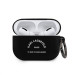 Karl Lagerfeld Airpods Pro Rue St Guillaume Silicone Case - силиконов калъф с карабинер за Apple Airpods Pro (черен) 1