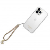 Guess Chain Charms Phone Strap - дизайнерска връзка против изпускане на вашия смартфон (златист) 1