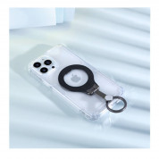 Nillkin SnapGrip Magnetic Ring Holder - универсален магнитен адаптер с функцията MagSafe за смартфони (черен) 1