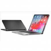 Brydge Pro Aluminium Bluetooth Keyboard QWERTZ - безжична алуминиева клавиатура и поставка за iPad Pro 11 M1 (2021), iPad Pro 11 (2020), iPad Pro 11 (2018) (тъмносив) 6