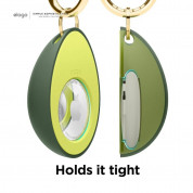 Elago AirTag Avocado Case - силиконов ключодържател за Apple AirTag (зелен) 1