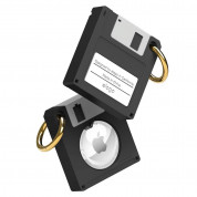 Elago AirTag Floppy Disk Case (black)