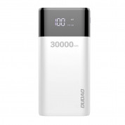 Dudao K8Max Power Bank With LCD 30000 mAh 4A (white) 1