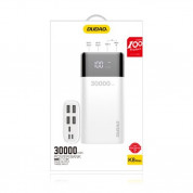 Dudao K8Max Power Bank With LCD 30000 mAh 4A (white) 17