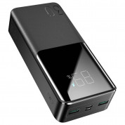 Joyroom 22.5W Fast Charging Power Bank 30000 mAh - преносима външна батерия с USB-C порт, и 2xUSB-A изхода (черен)