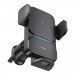 Baseus Wisdom Alignment Car Vent Mount 20W Wireless Charger (CGZX000001) - поставка за радиатора на кола с безжично зареждане за Qi съвместими смартфони (черен) 1